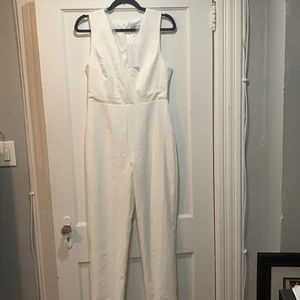 Eternal Ivory white jumpsuit. New with tags!